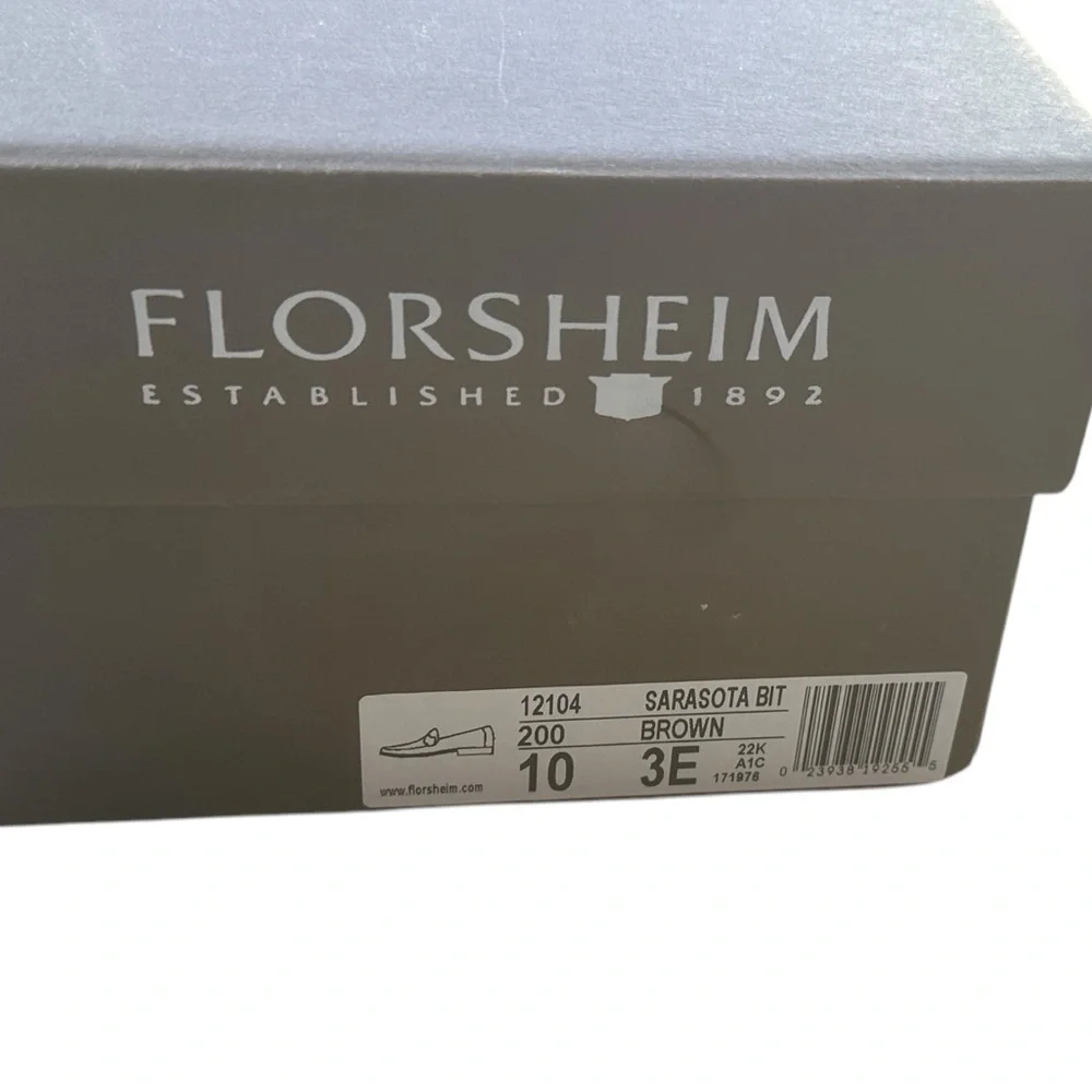 FLORSHEIM men’s loafers dress shoes size 10